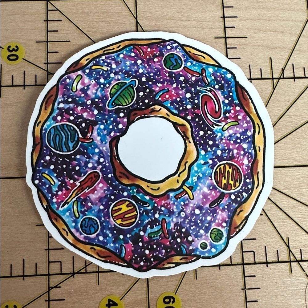 💜13/$13 +Bundle Sticker Sale| Donut Dessert Sprinkles Waterproof Sticker